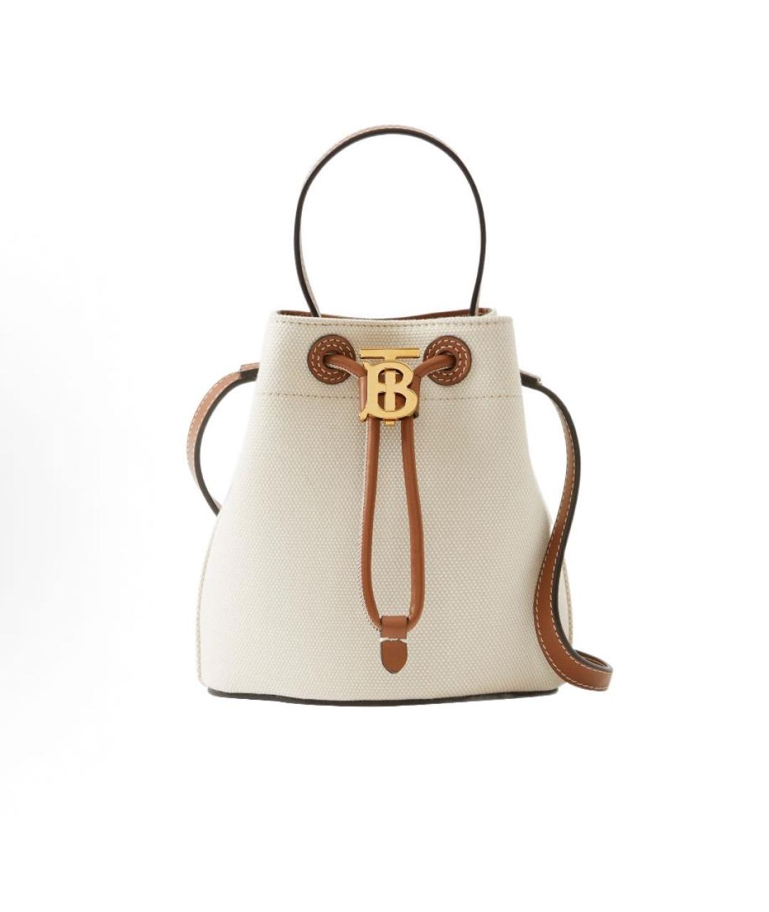 BURBERRY Бежевая сумка через плечо, фото 9