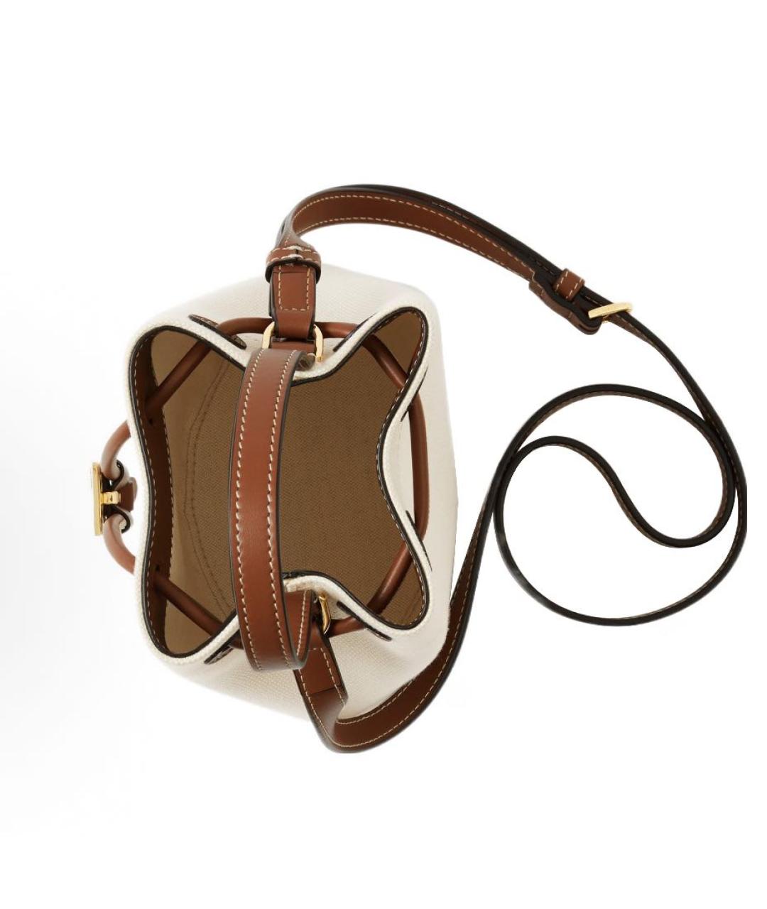 BURBERRY Бежевая сумка через плечо, фото 4