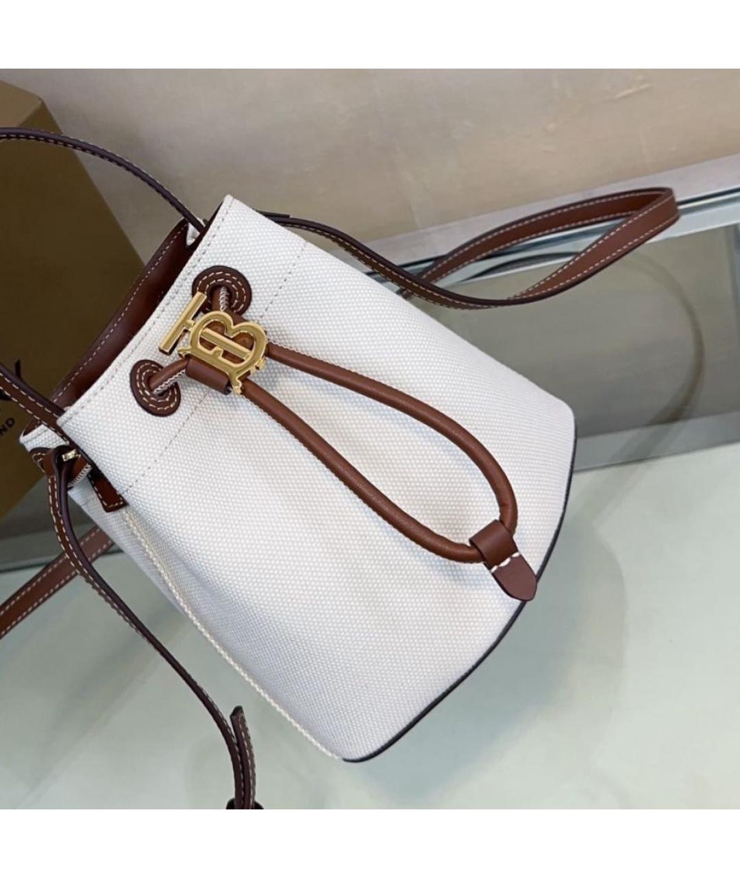 BURBERRY Бежевая сумка через плечо, фото 6