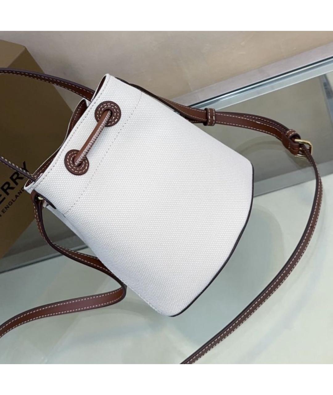 BURBERRY Бежевая сумка через плечо, фото 7