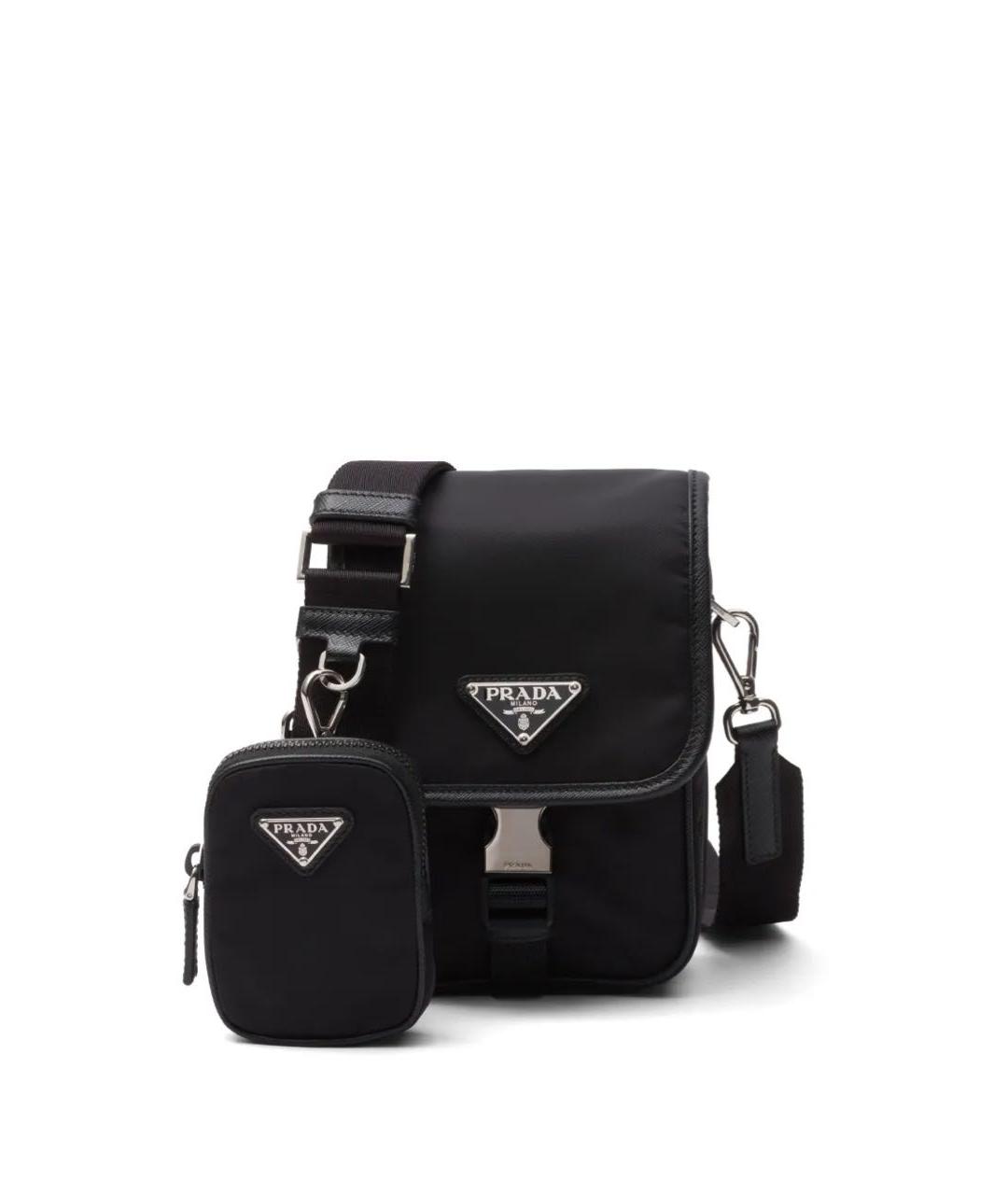 PRADA Черная сумка на плечо, фото 7