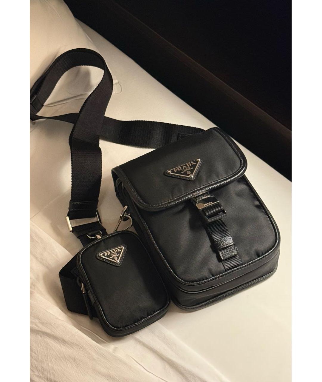 PRADA Черная сумка на плечо, фото 2