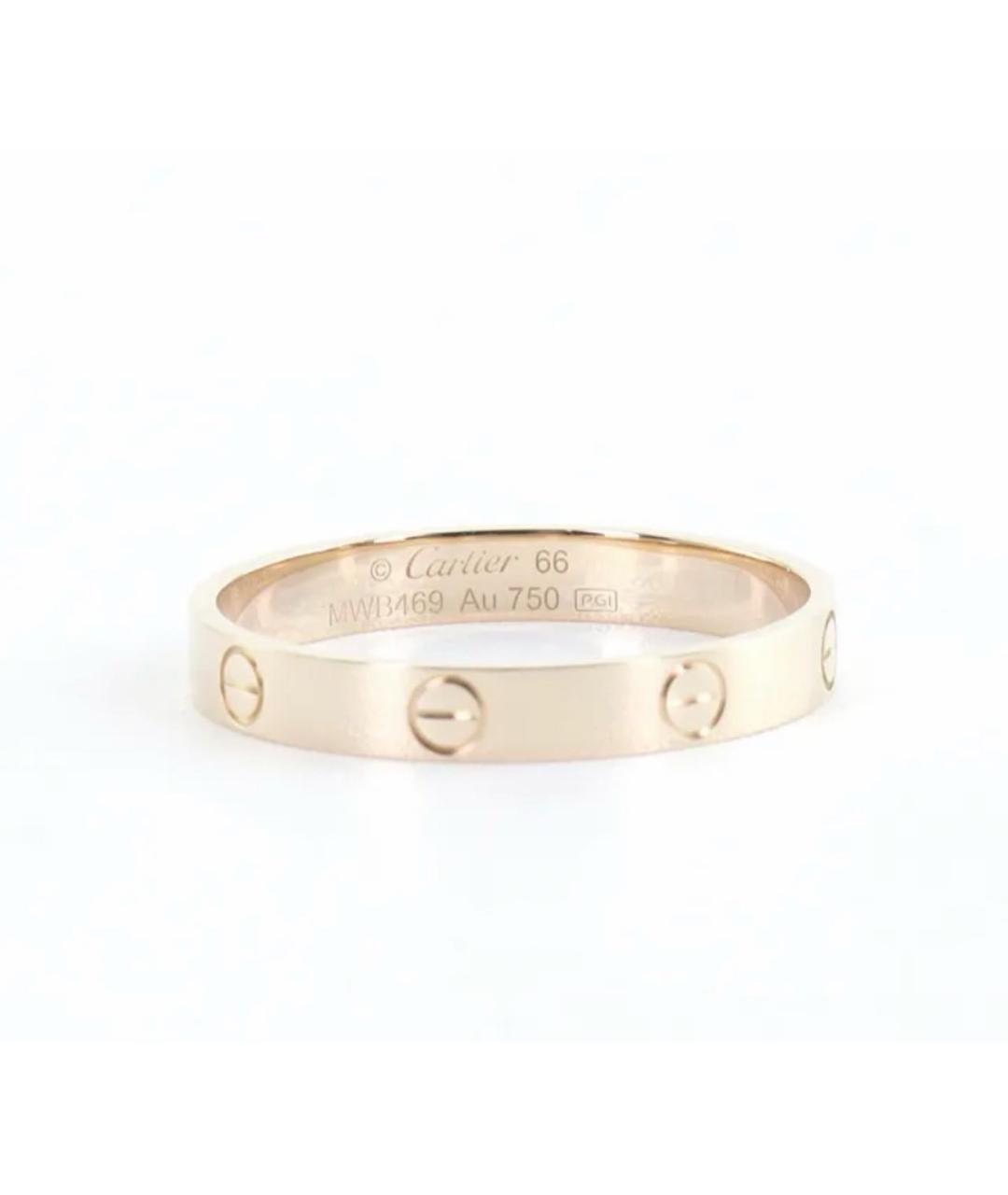 CARTIER Золотое кольцо из розового золота, фото 5