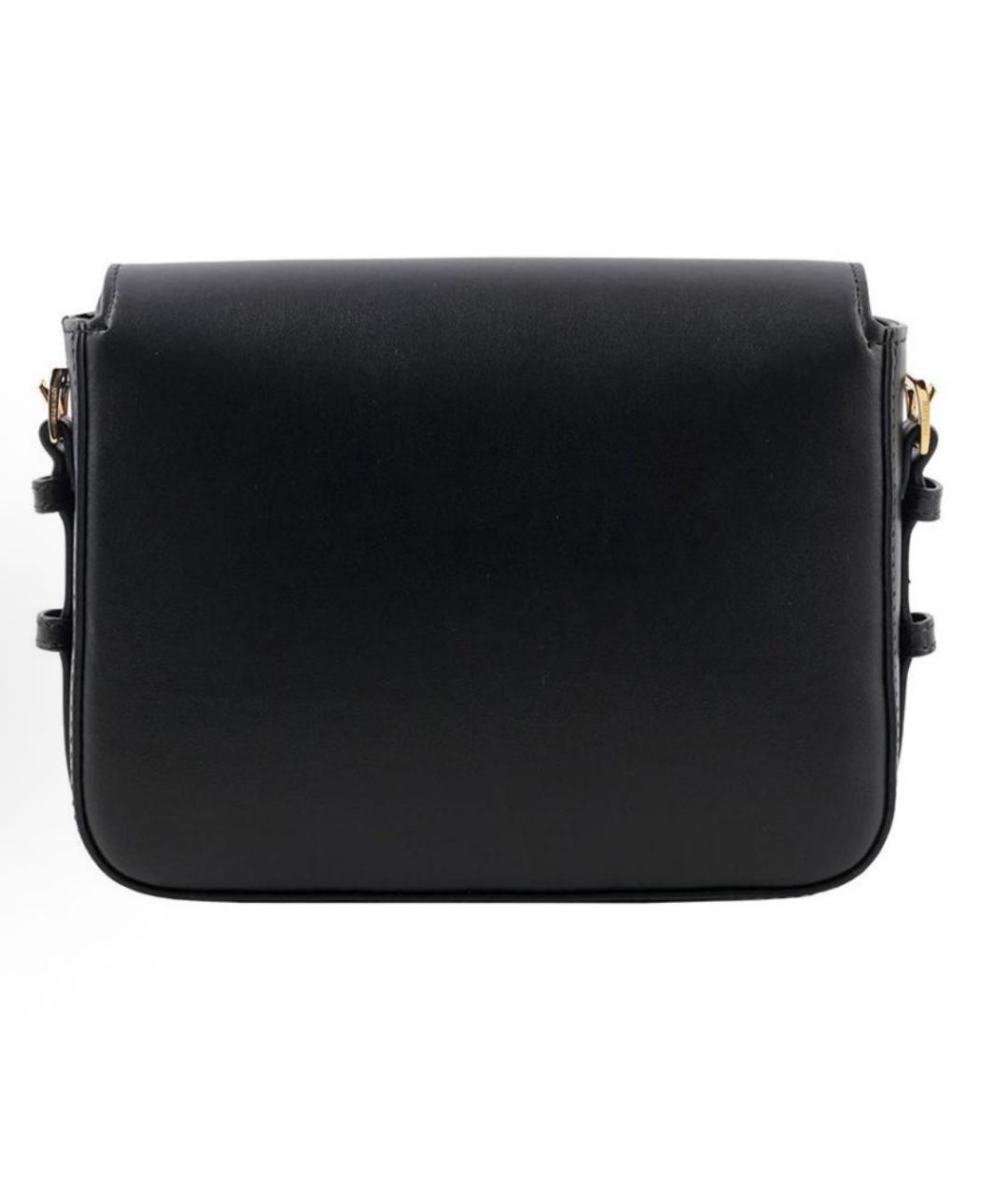 BURBERRY Черная кожаная сумка через плечо, фото 3