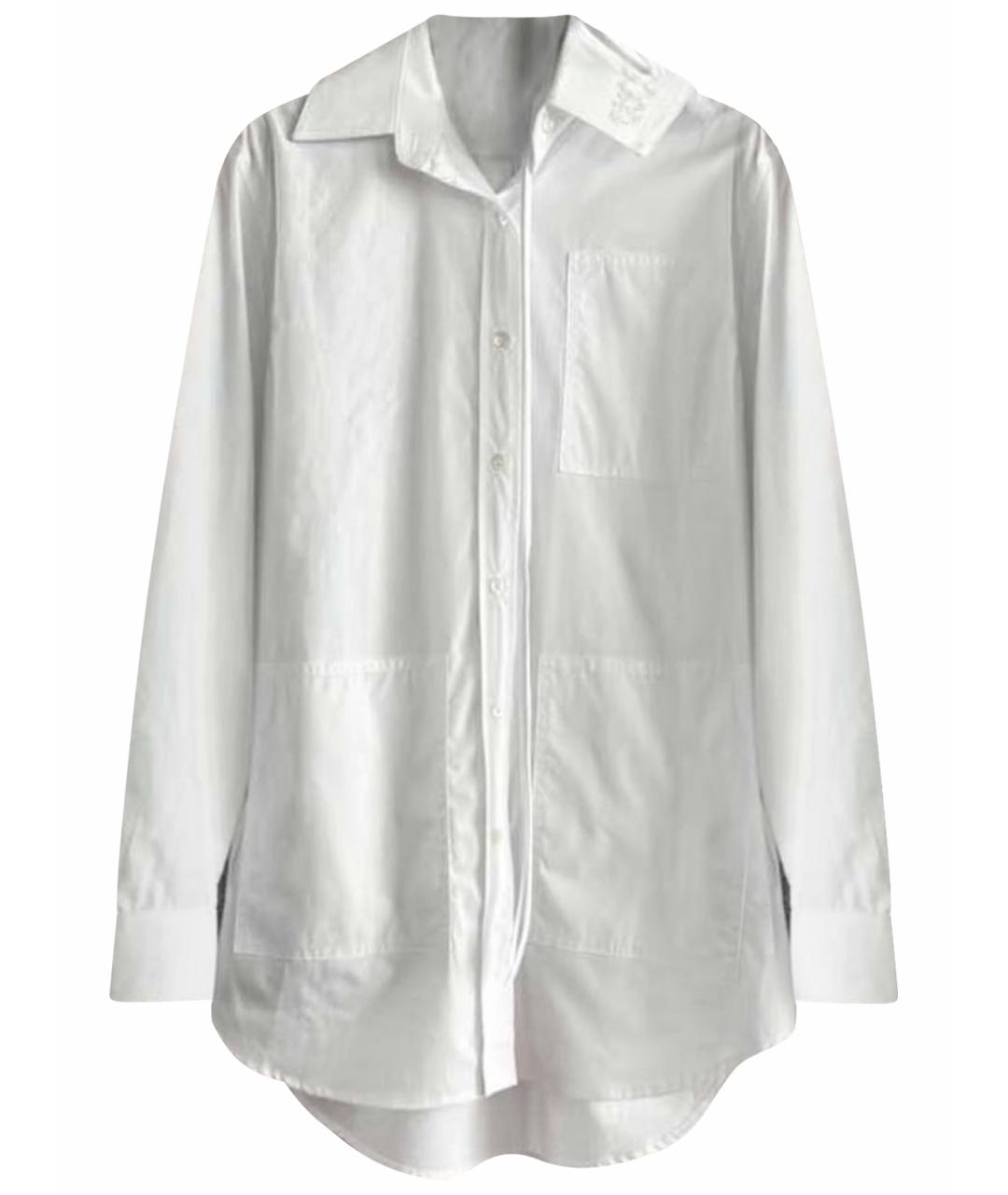 GUCCI Белая хлопковая рубашка, фото 1