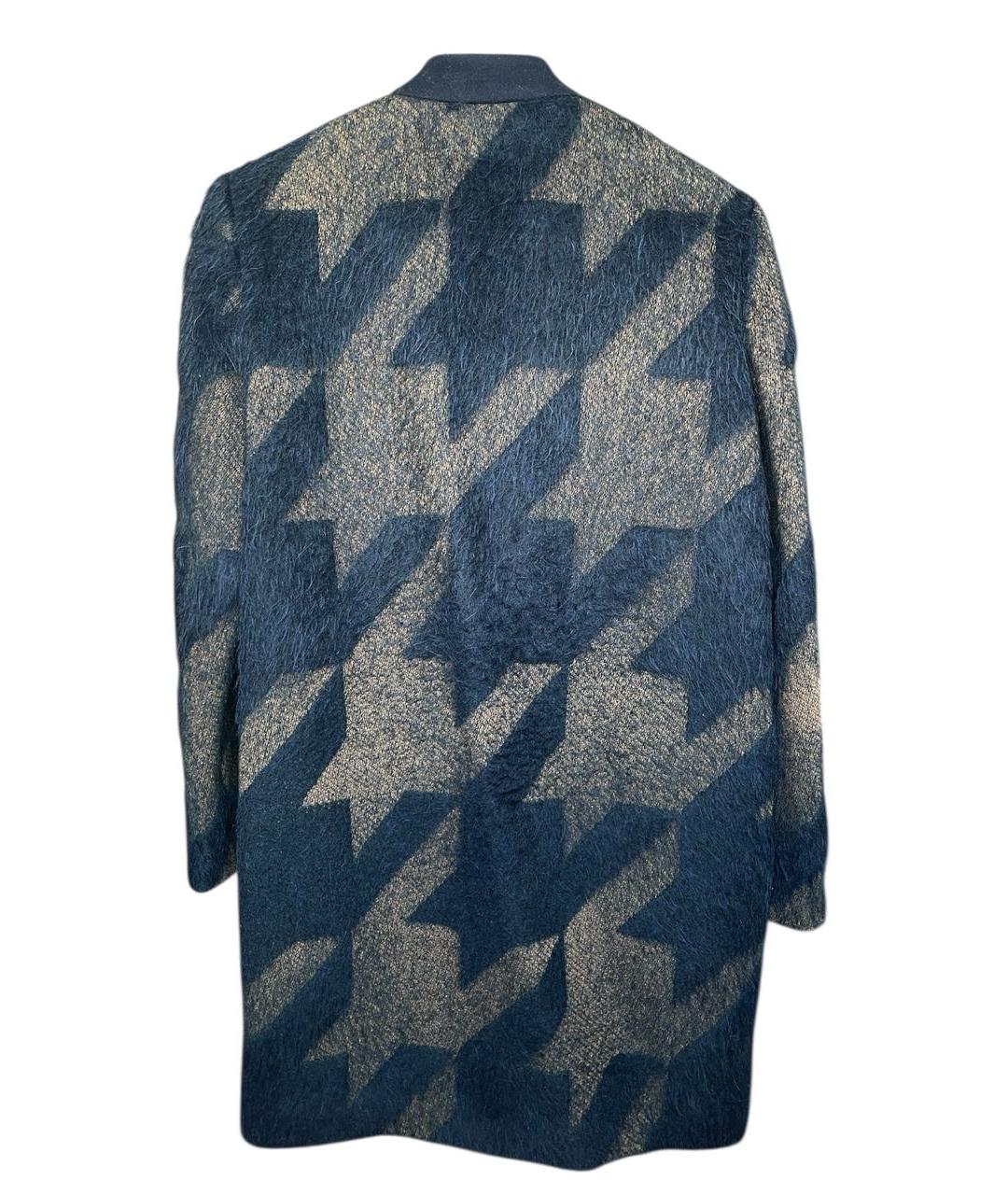 STELLA MCCARTNEY Темно-синее шерстяное пальто, фото 3