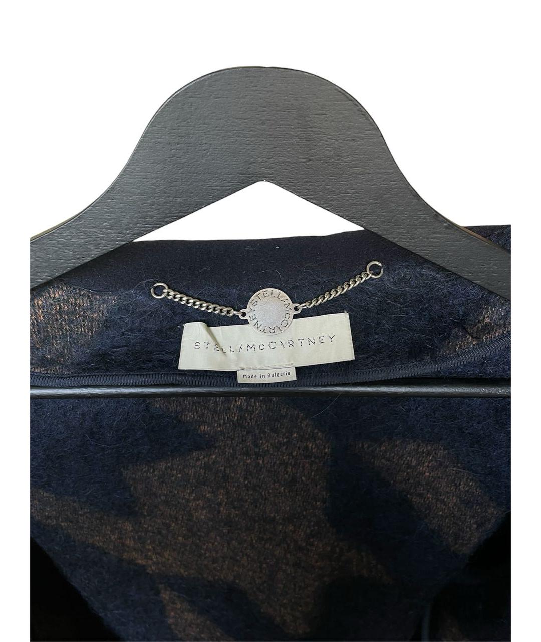 STELLA MCCARTNEY Темно-синее шерстяное пальто, фото 8