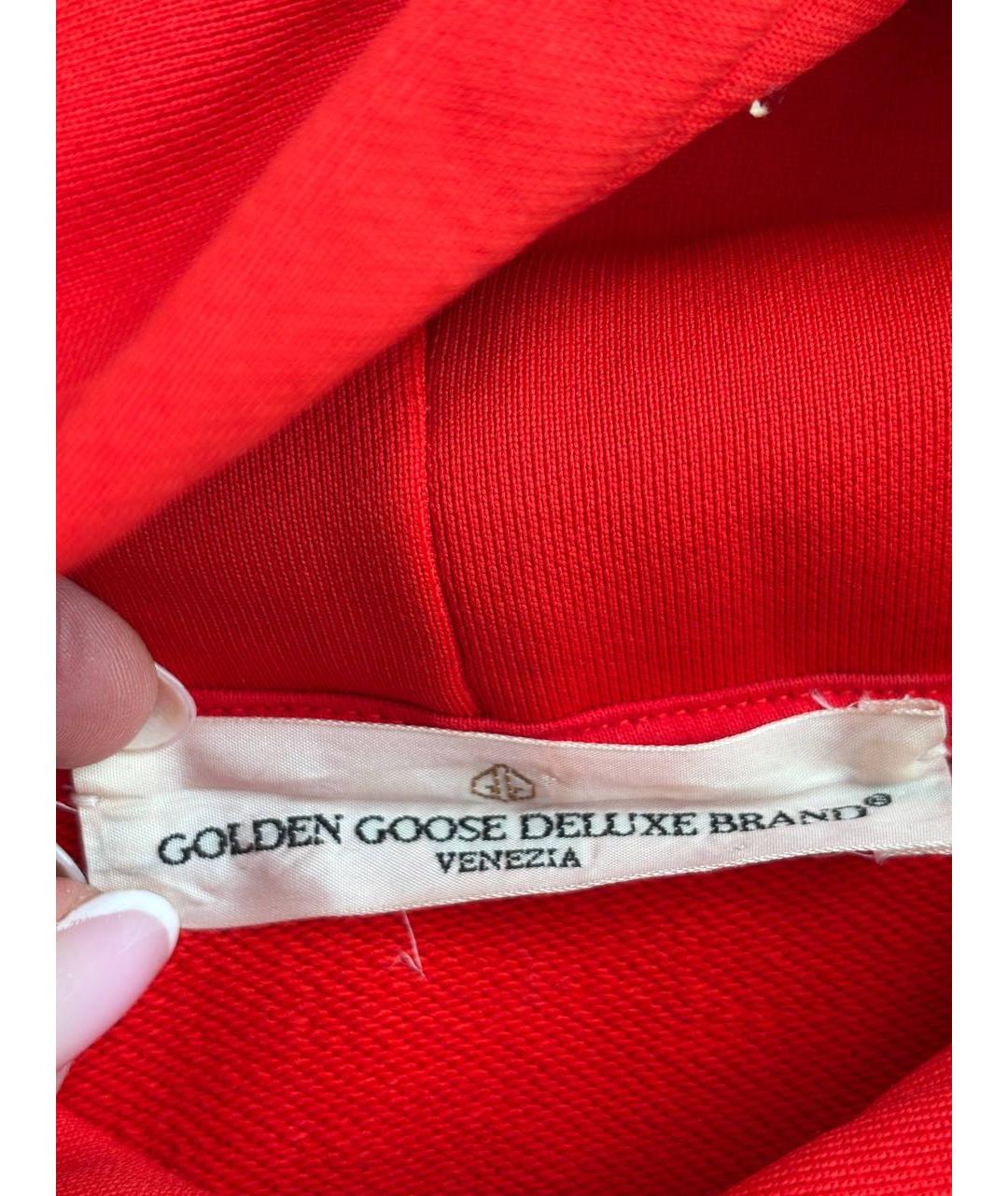 GOLDEN GOOSE DELUXE BRAND Красный хлопковый костюм с брюками, фото 3