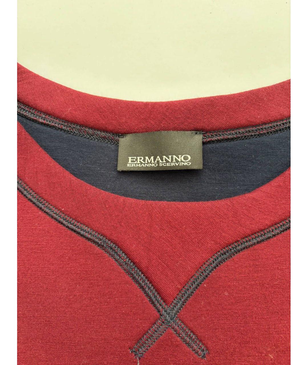 ERMANNO SCERVINO Бордовый костюм с брюками, фото 3