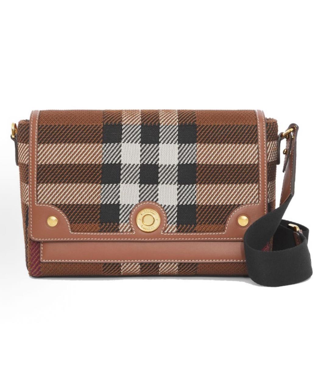 BURBERRY Коричневая сумка через плечо, фото 8