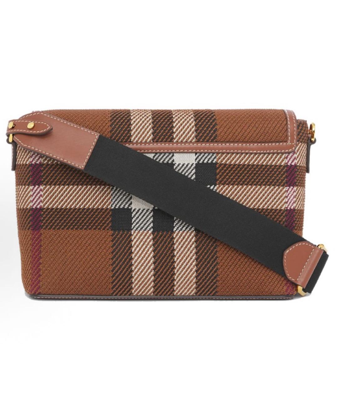 BURBERRY Коричневая сумка через плечо, фото 6