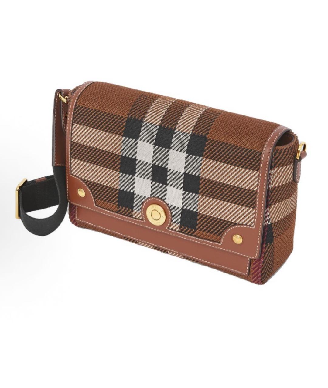 BURBERRY Коричневая сумка через плечо, фото 4