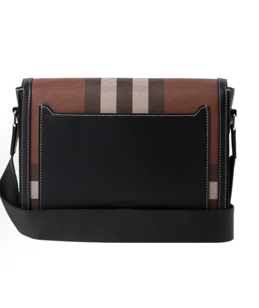 BURBERRY Коричневая сумка через плечо, фото 3