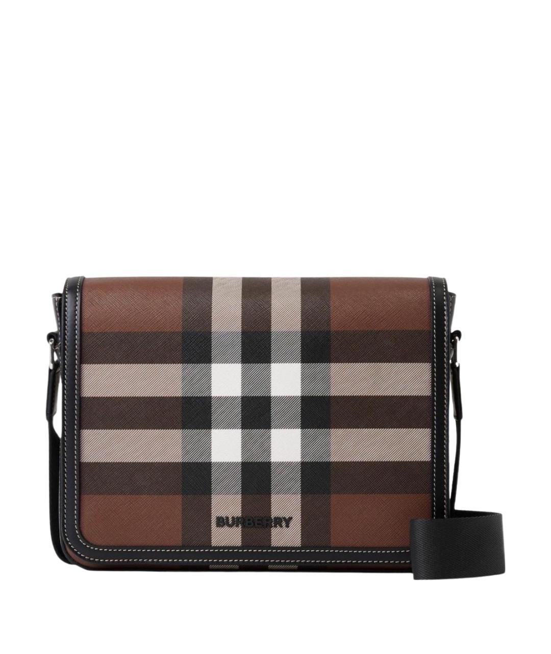 BURBERRY Коричневая сумка через плечо, фото 1