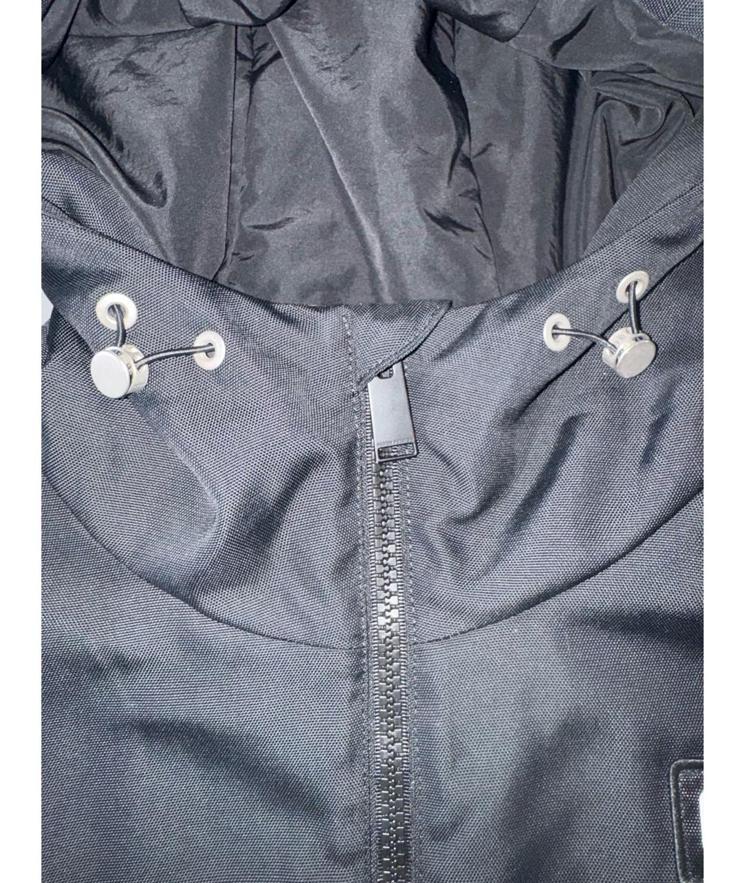 HERON PRESTON Черная полиэстеровая куртка, фото 3