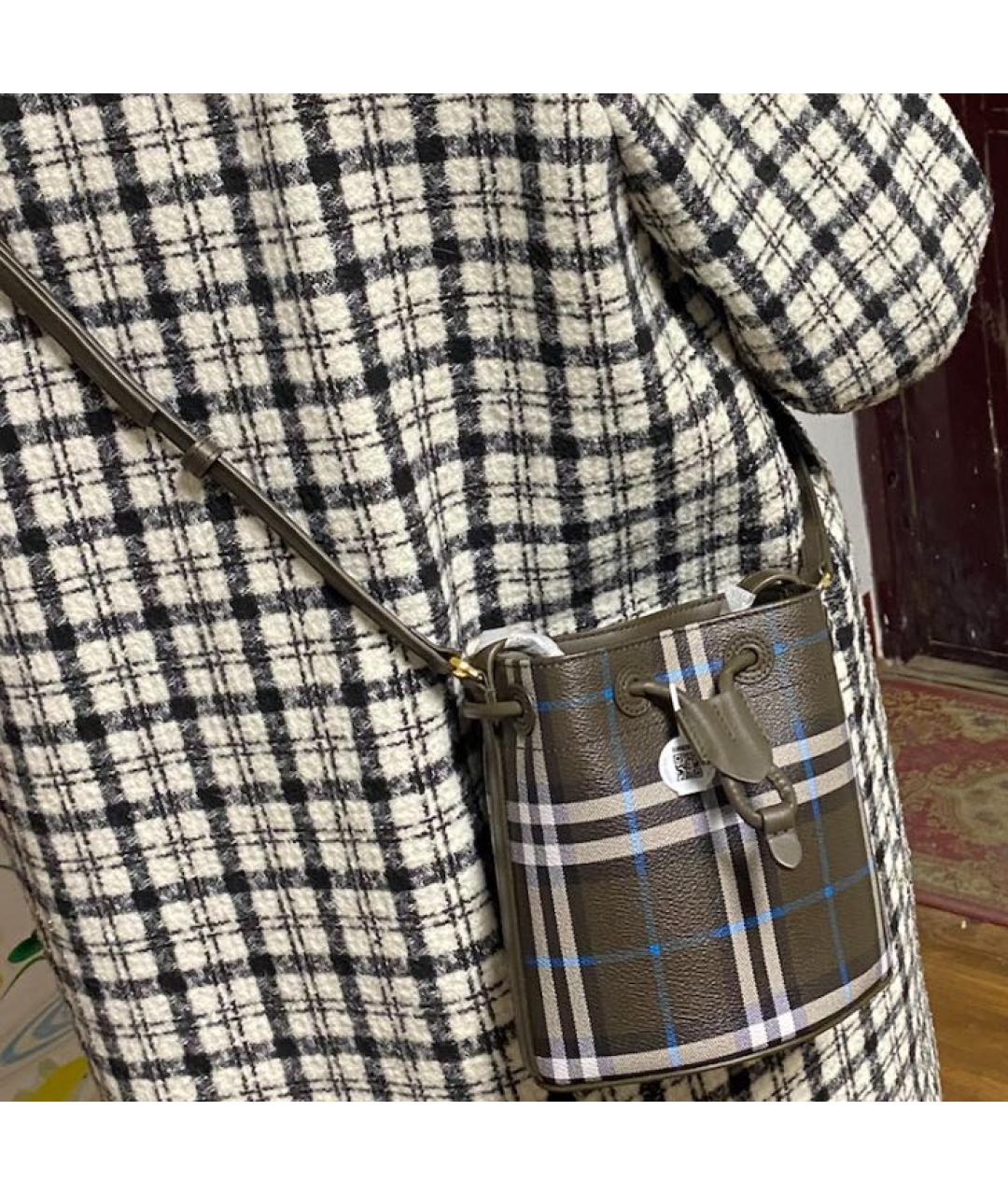 BURBERRY Хаки сумка через плечо, фото 6