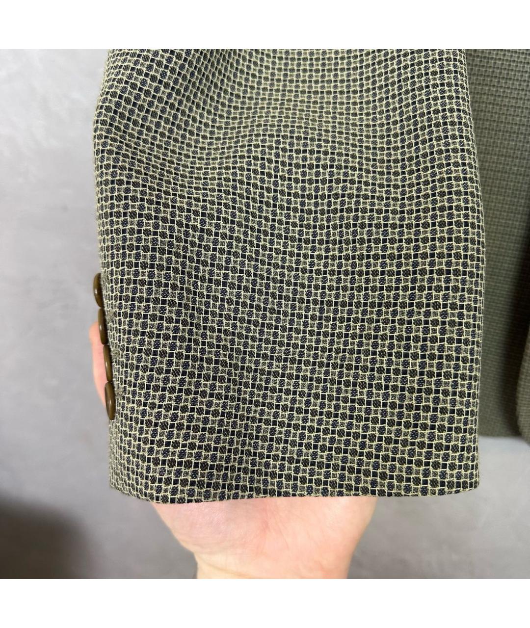 HUGO BOSS Серый твидовый пиджак, фото 4