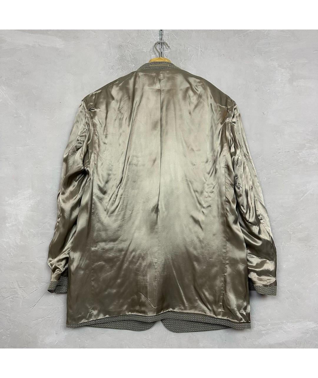 HUGO BOSS Серый твидовый пиджак, фото 7