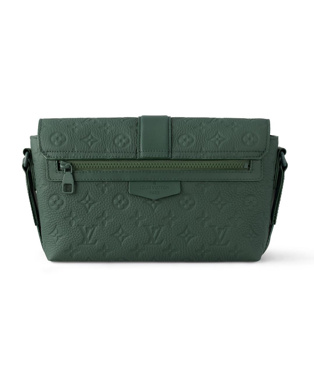 LOUIS VUITTON Зеленая сумка на плечо, фото 3