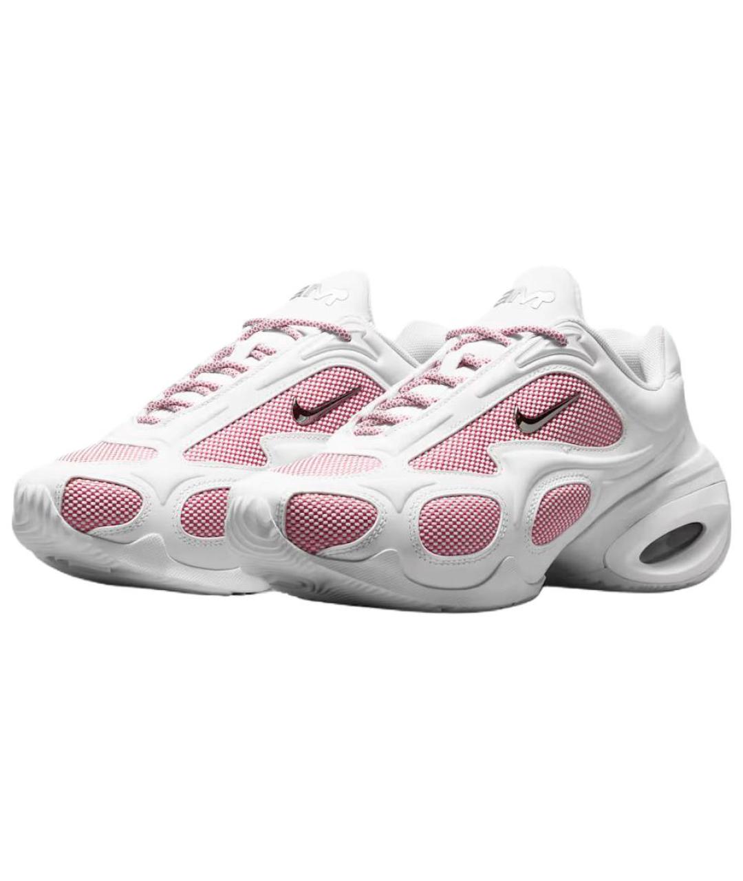 NIKE Белые кожаные кроссовки, фото 3