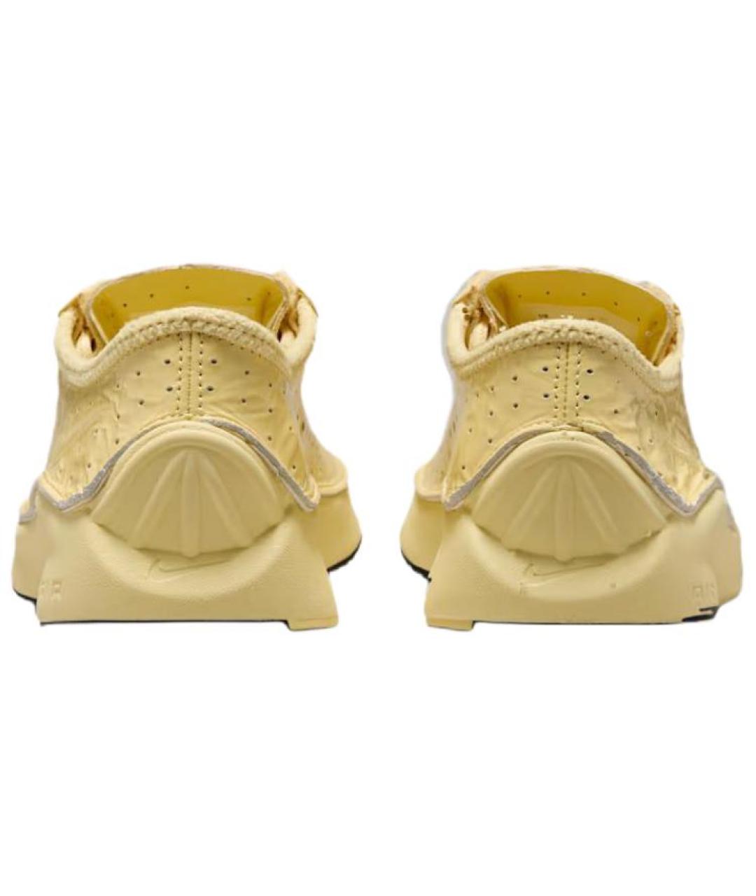 NIKE Желтые кожаные кроссовки, фото 6