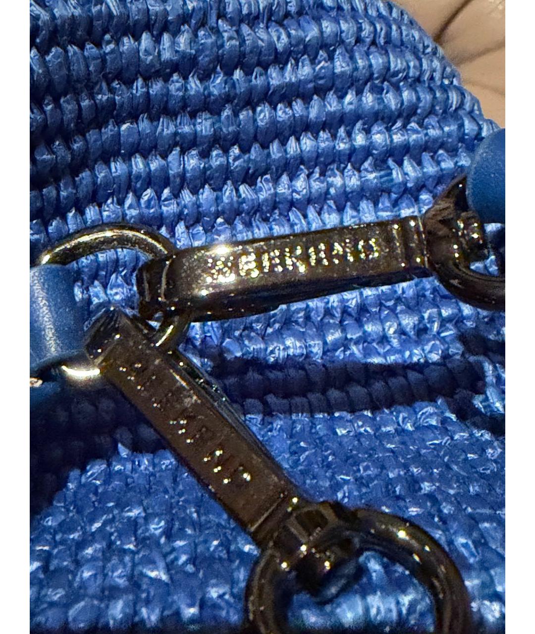 WEEKEND MAX MARA Синяя сумка через плечо, фото 4