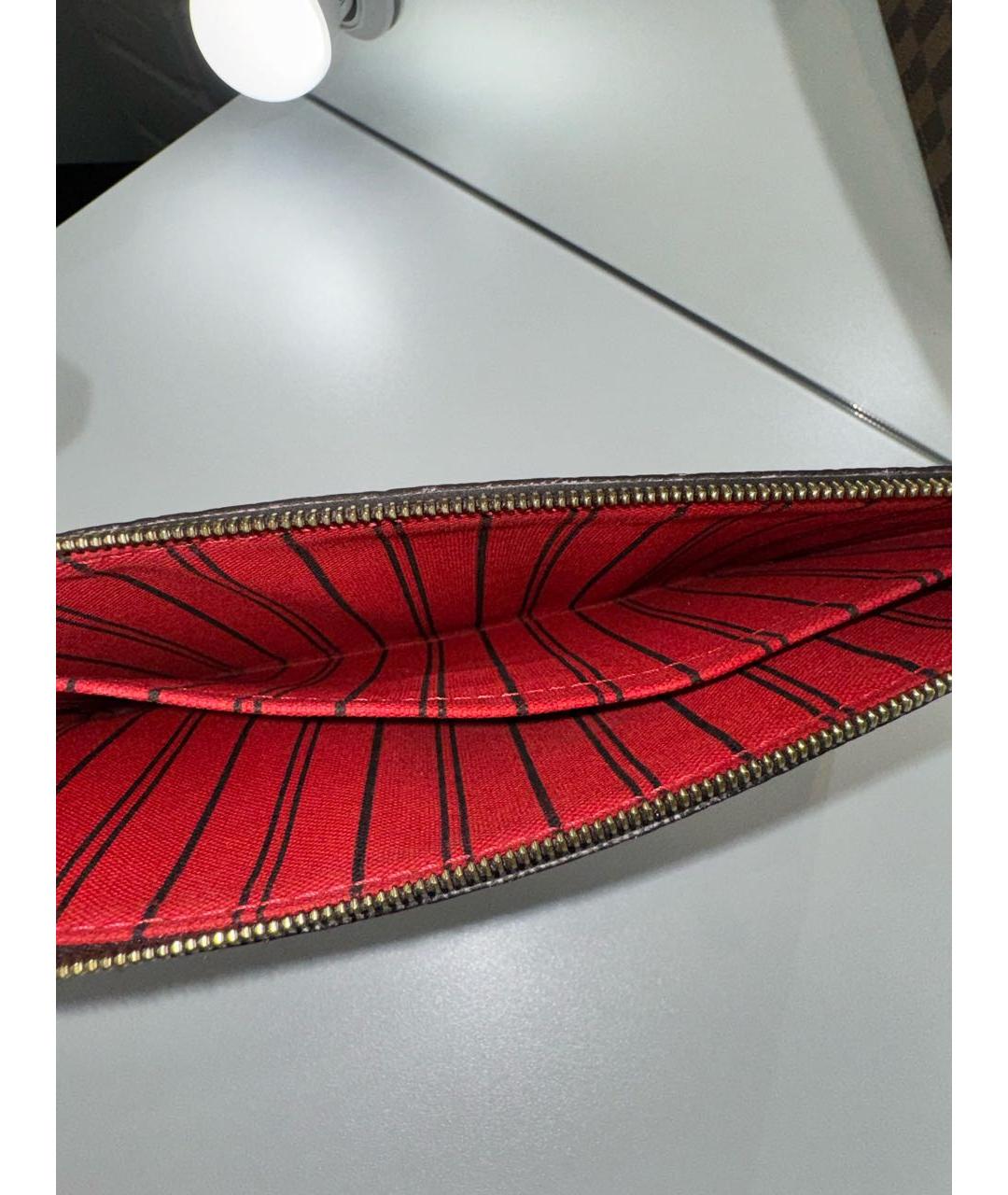 LOUIS VUITTON Коричневая сумка тоут, фото 7