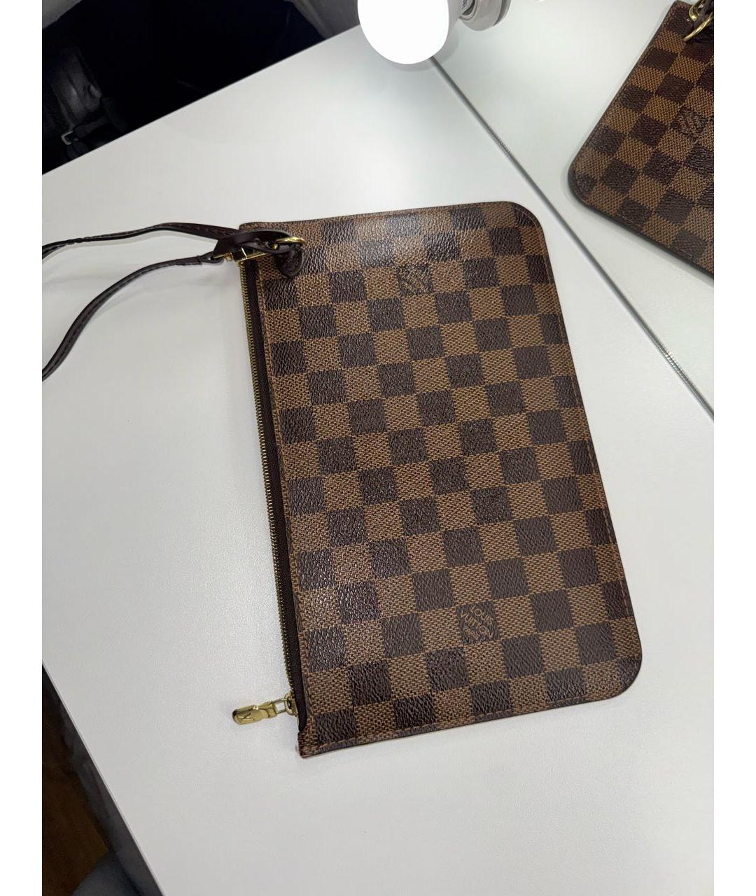 LOUIS VUITTON Коричневая сумка тоут, фото 8