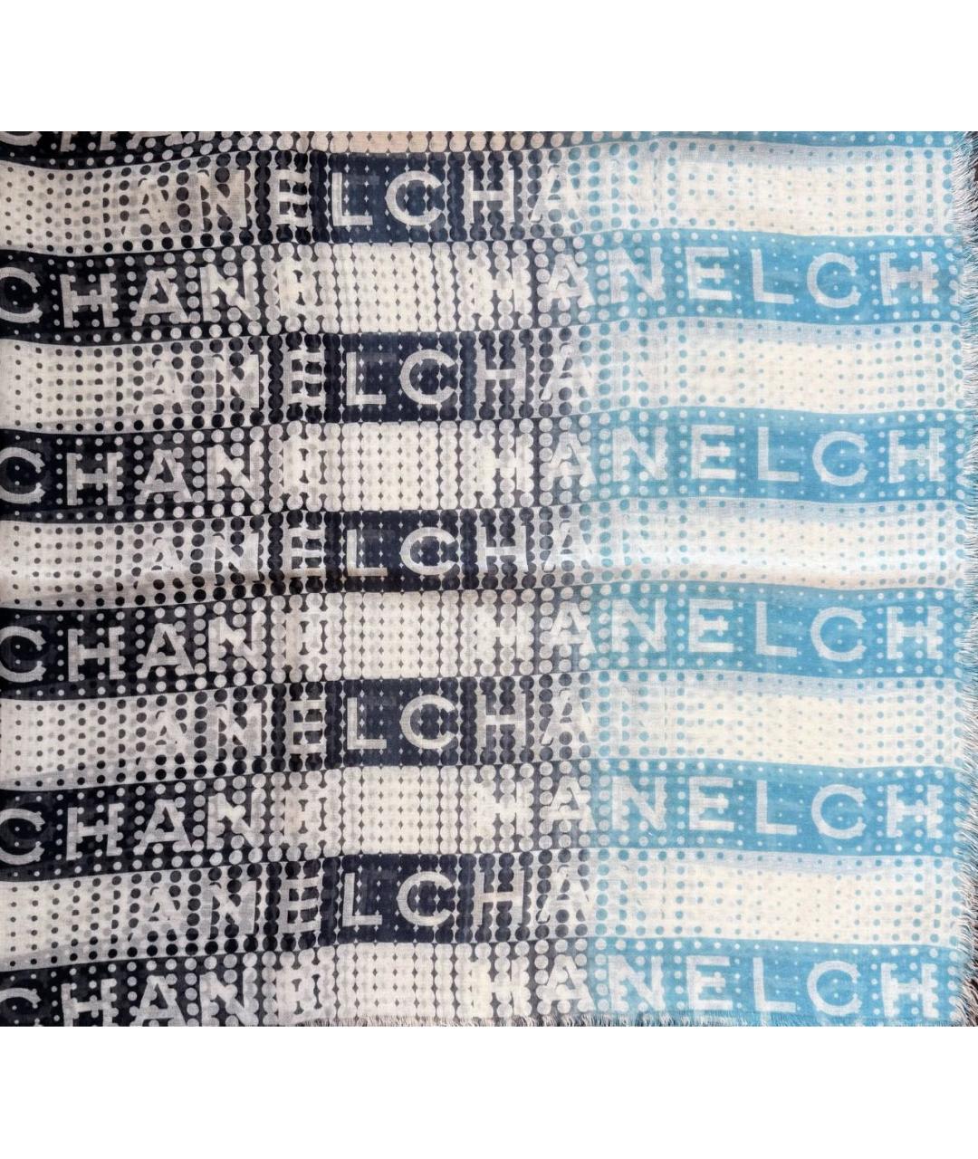 CHANEL Мульти кашемировый платок, фото 4