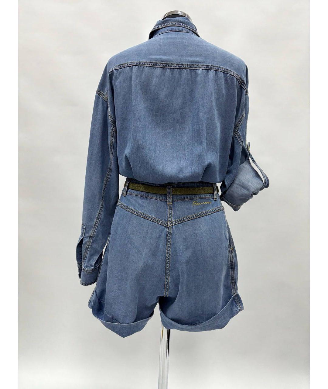 ERMANNO SCERVINO Синий комбинезон, фото 2