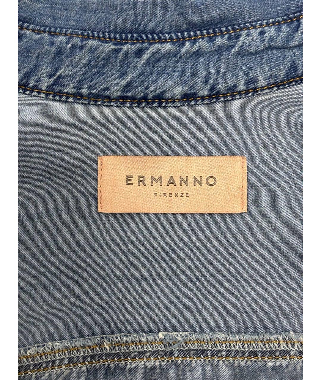 ERMANNO SCERVINO Синий комбинезон, фото 3