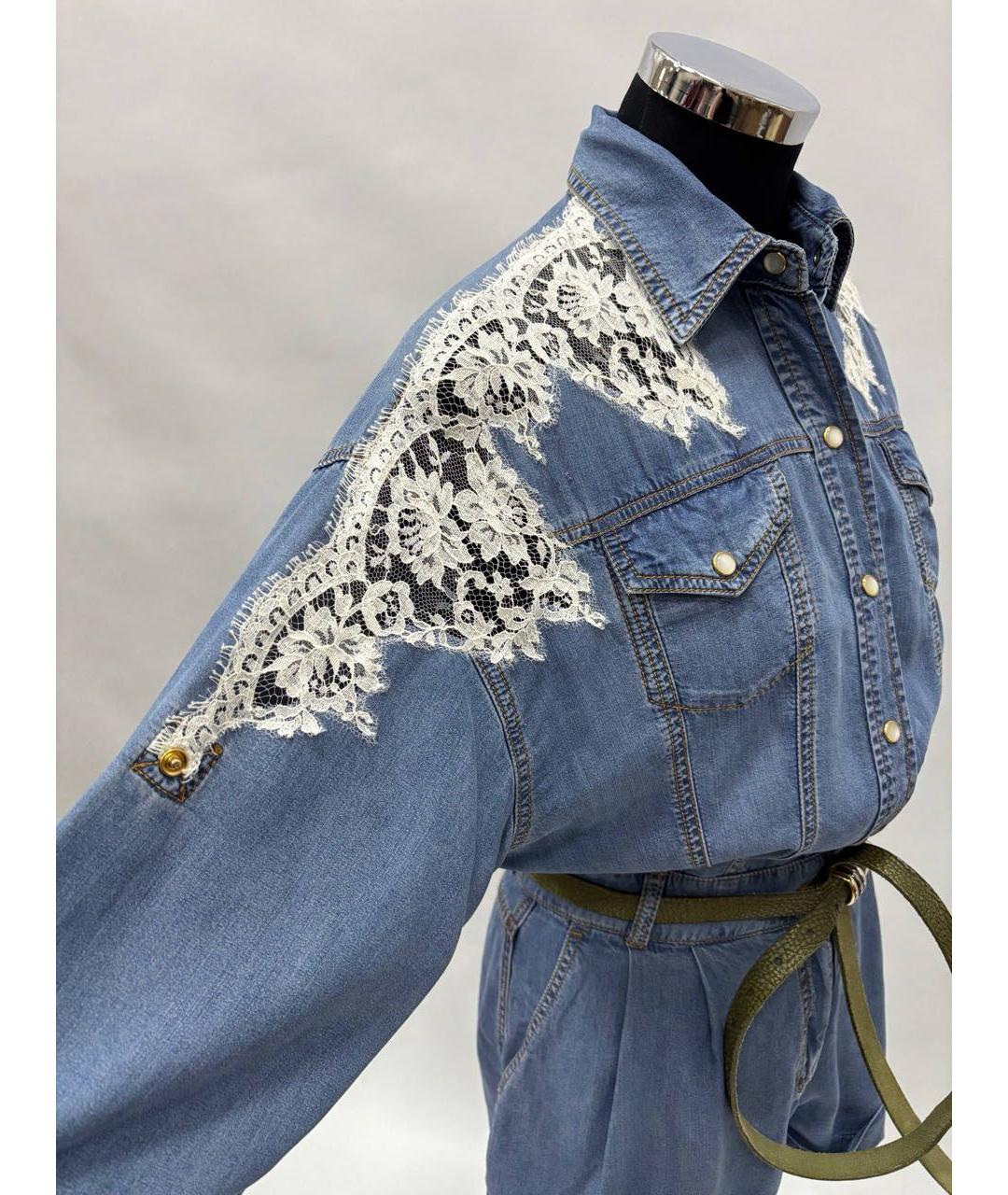 ERMANNO SCERVINO Синий комбинезон, фото 5