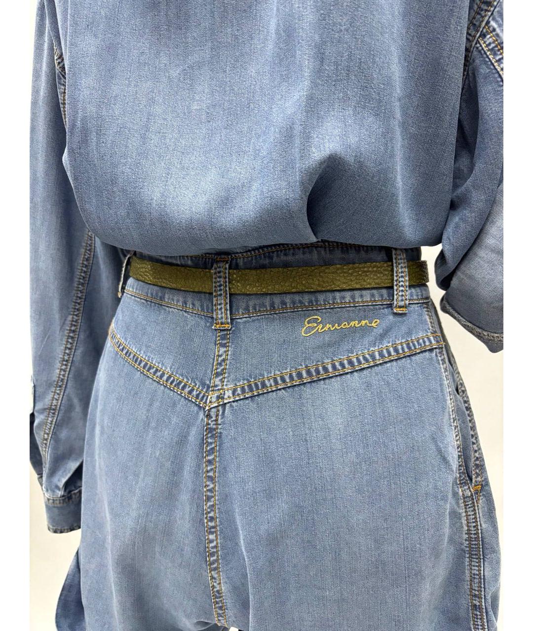 ERMANNO SCERVINO Синий комбинезон, фото 7