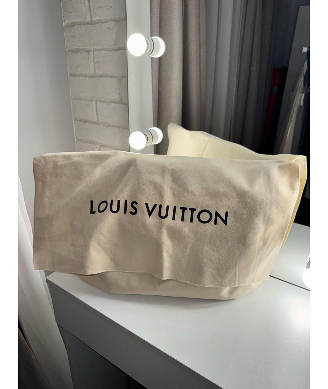 LOUIS VUITTON Коричневая сумка с короткими ручками, фото 5