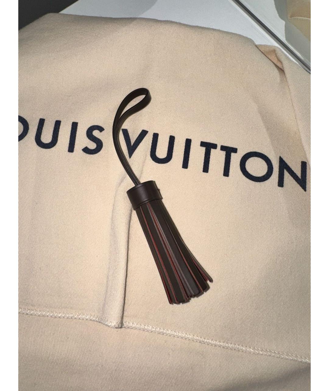 LOUIS VUITTON Коричневая сумка с короткими ручками, фото 8