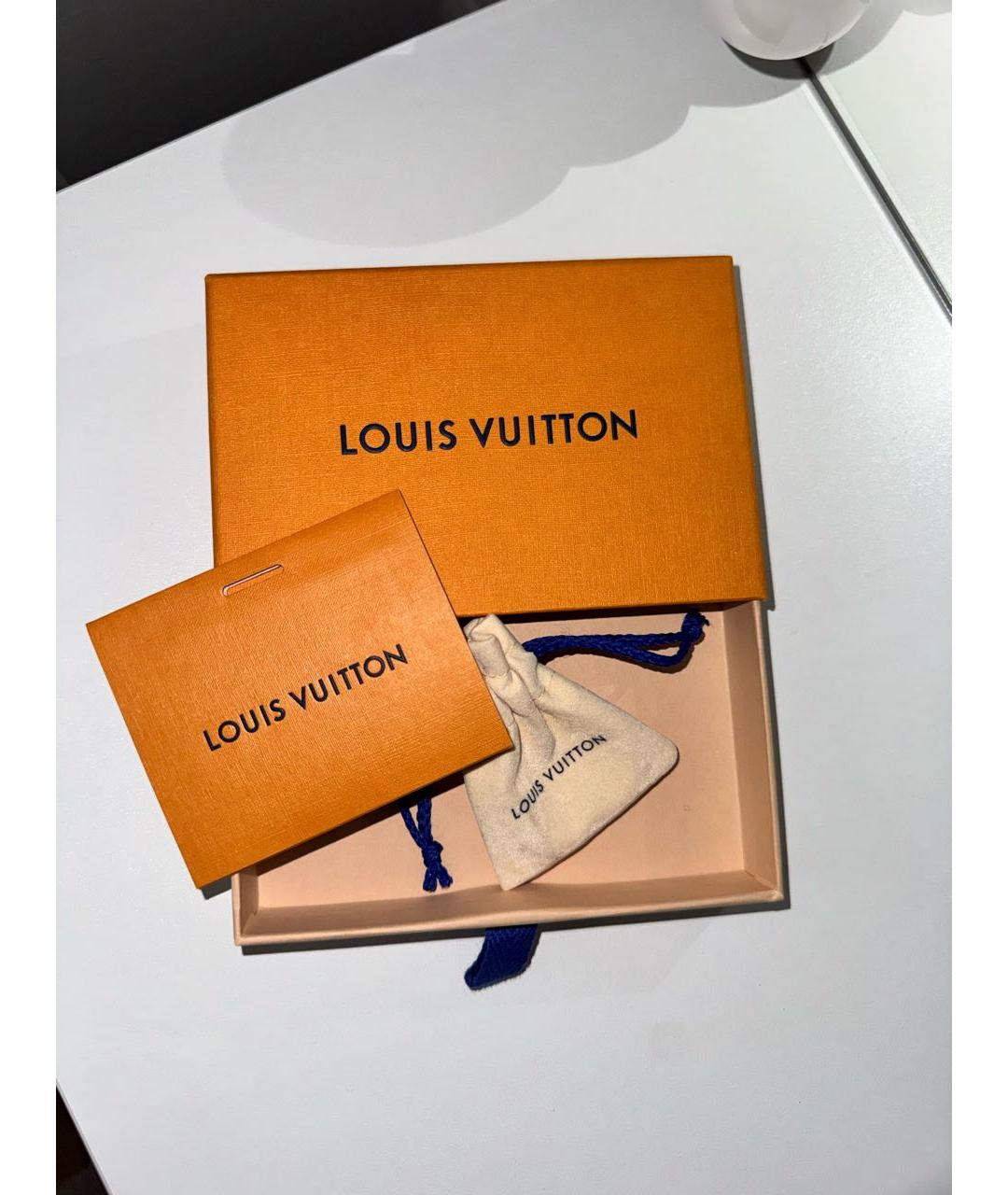 LOUIS VUITTON Золотое позолоченное колье, фото 7