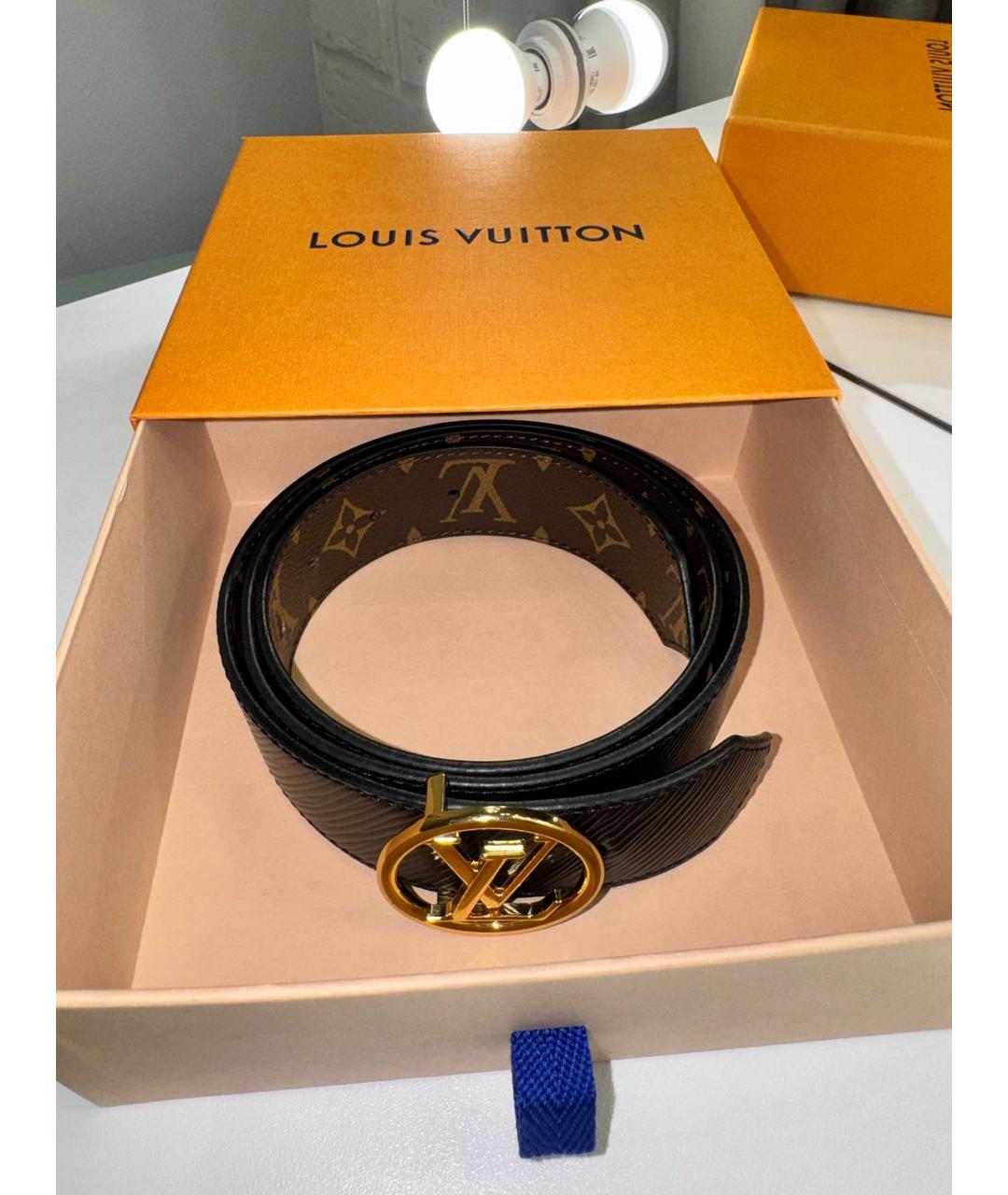 LOUIS VUITTON Коричневый ремень, фото 6