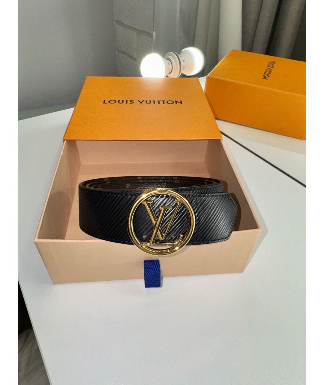 LOUIS VUITTON Коричневый ремень, фото 5