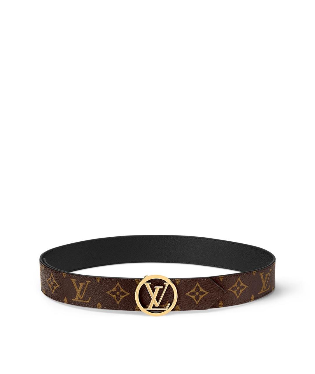 LOUIS VUITTON Коричневый ремень, фото 2