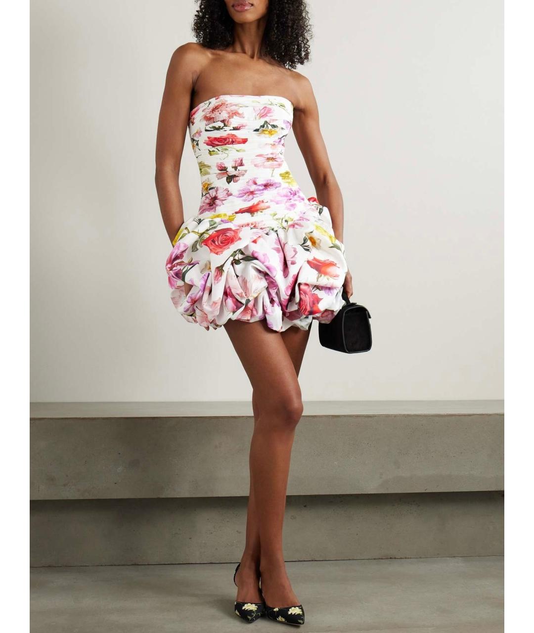 MANOLO BLAHNIK Черные текстильные лодочки на низком каблуке, фото 7