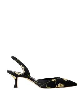 MANOLO BLAHNIK Лодочки на низком каблуке