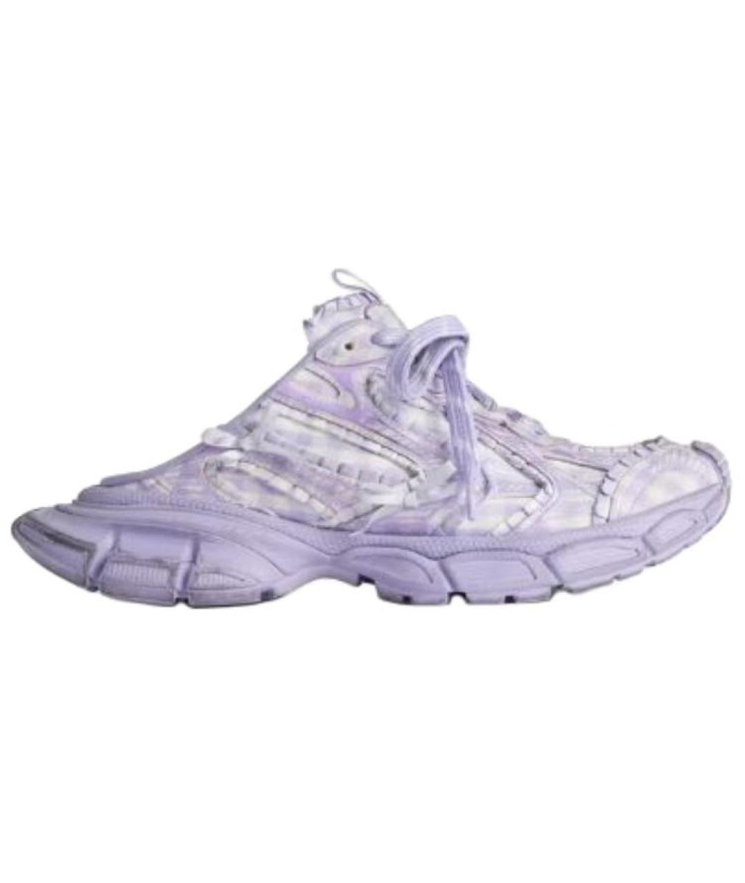 BALENCIAGA Фиолетовые кроссовки, фото 1