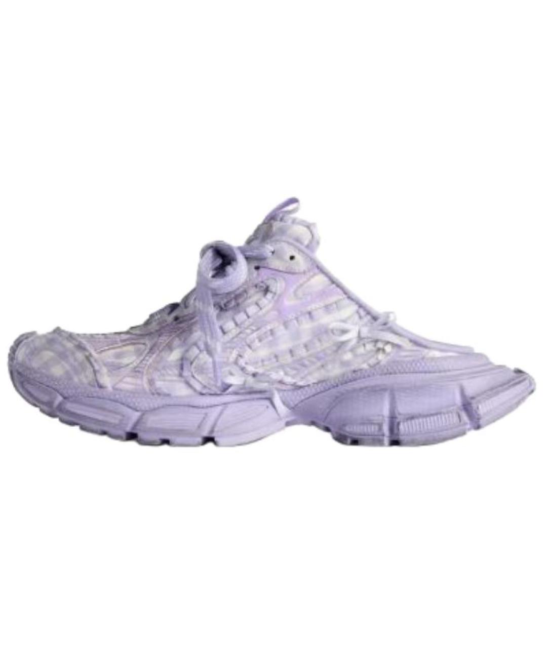 BALENCIAGA Фиолетовые кроссовки, фото 2