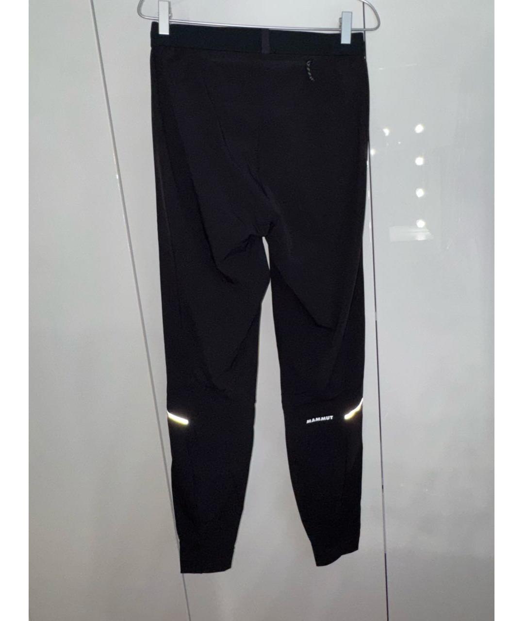 MAMMUT SWISS1862 Черные полиамидовые леггинсы и велосипедки, фото 3
