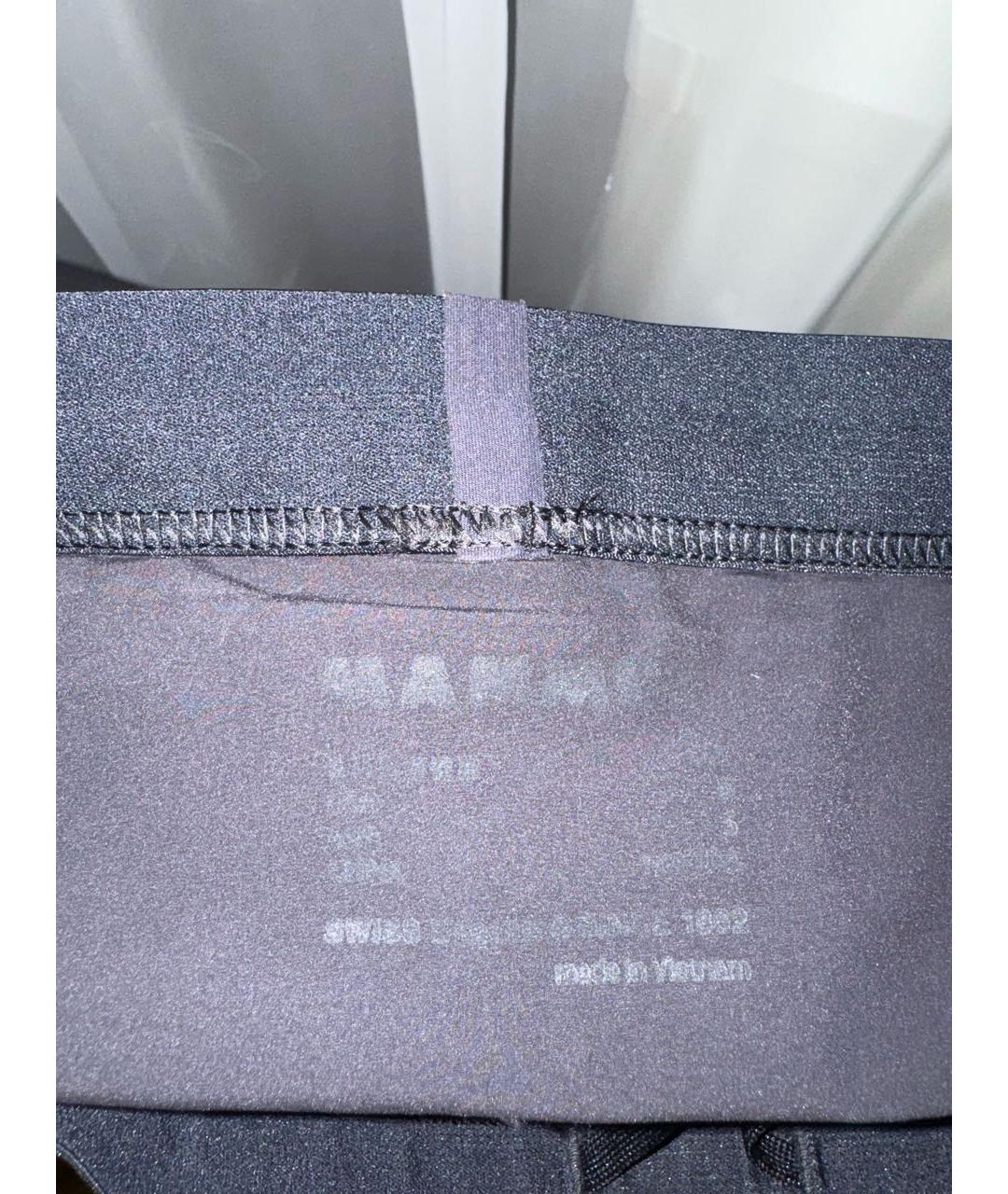 MAMMUT SWISS1862 Черные полиамидовые леггинсы и велосипедки, фото 5