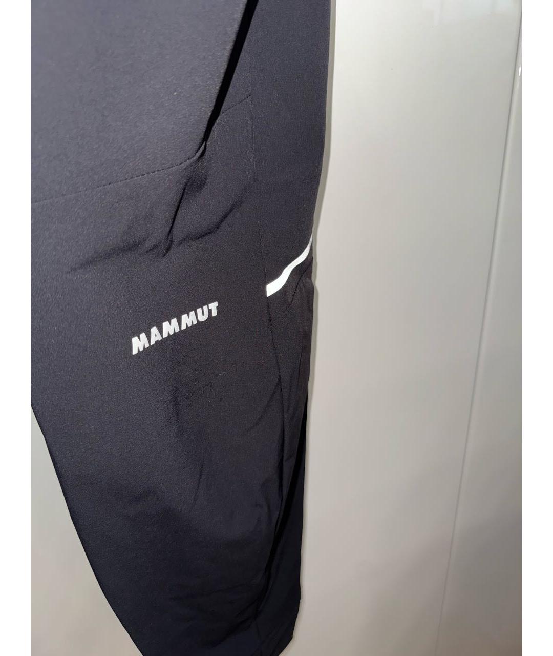 MAMMUT SWISS1862 Черные полиамидовые леггинсы и велосипедки, фото 4