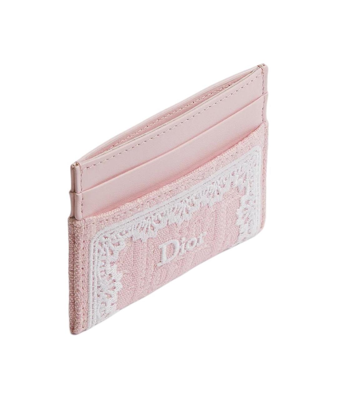 CHRISTIAN DIOR Розовый кардхолдер, фото 2