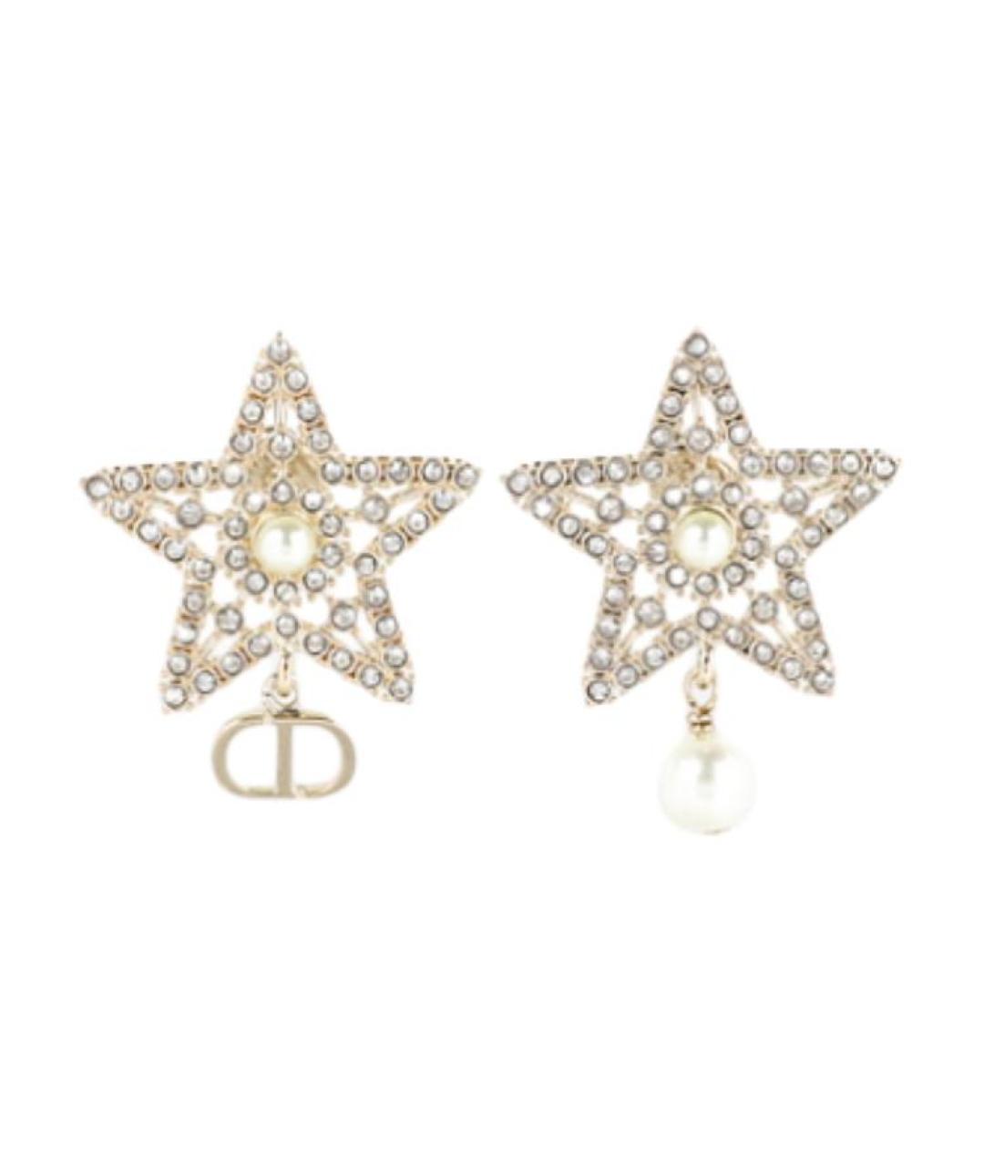 CHRISTIAN DIOR Золотые серьги, фото 1