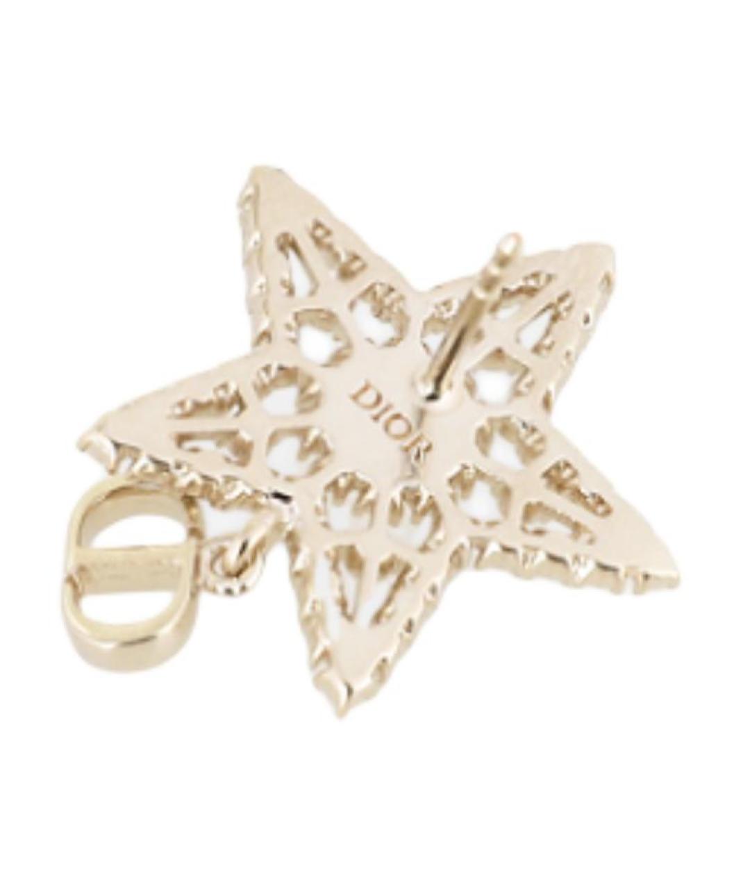 CHRISTIAN DIOR Золотые серьги, фото 3