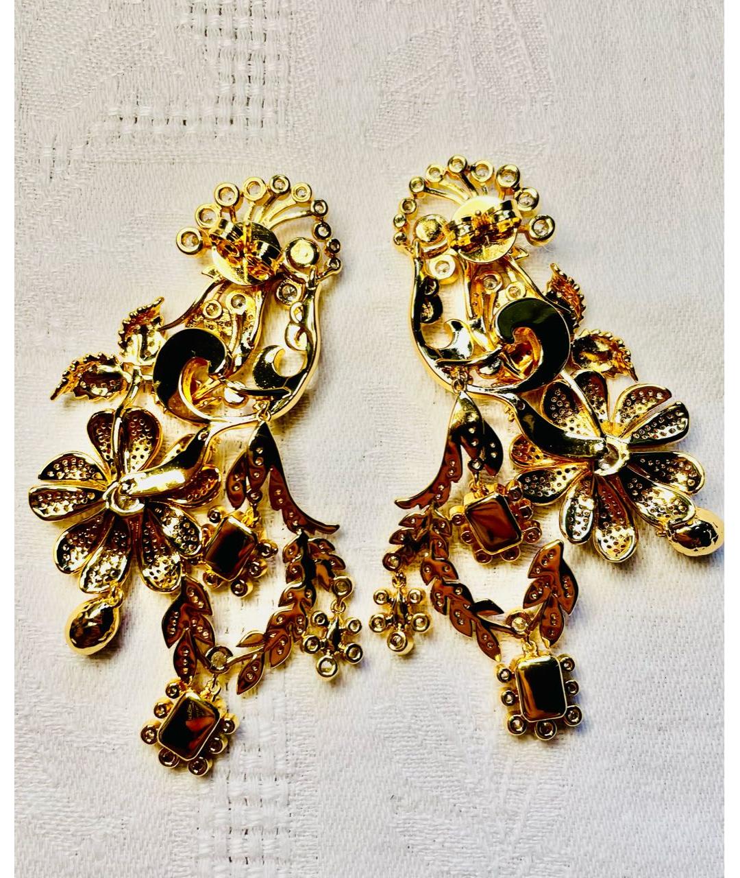 ZIMMERMANN Золотые позолоченные серьги, фото 2